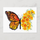 Recherche de butterfly cartes postales Fleur