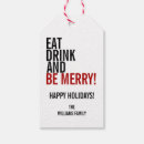 Search for christmas drink gift tags Eat