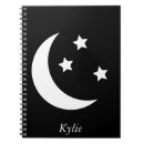 Search for moon notebooks Black and white