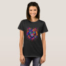 Search for rainbow paint tshirts Cat