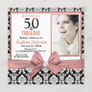Search for dinner 50th birthday invitations Fifty and fabulous