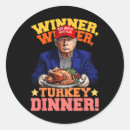 Search for turkey dinner stickers Donald