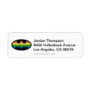 Search for super hero return address labels Rainbow