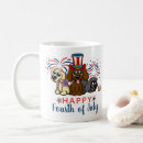 Search for fourth of july mugs Red white blue