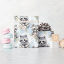 Search for cute raccoon wrapping paper Raccoons
