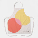 Search for red bubble aprons Circles