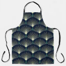 Search for blue geometric pattern aprons Background