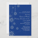 Search for crystal wedding invitations Snowflakes