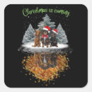Search for autumn dog stickers Christmas tree