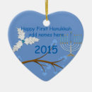 Search for first hanukkah ornaments Blue