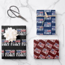 Search for red white and blue stripes wrapping paper Military