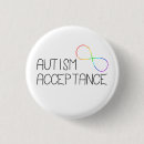 Search for autism acceptance buttons Actually autistic