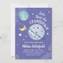 Search for moon baby girl shower invitations Galaxy