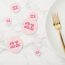 Search for birthday confetti Pink