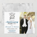 Search for 25th silver anniversary invitations Cheers to 25 years
