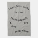 Search for golf tea towels Cute