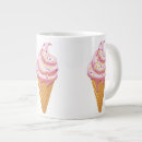 Search for waffle cone mugs Strawberry ice cream