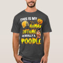 Search for poodle halloween tshirts Boo