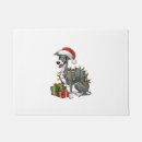 Search for funny christmas doormats Wolf
