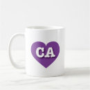 Search for i love purple mugs California