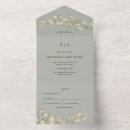 Search for tri fold wedding stationery Tear away rsvp