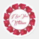 Search for red rose love stickers Roses