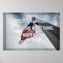 Search for integrity posters Honour