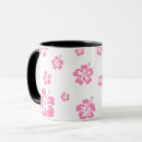 Search for pink hibiscus mugs Hawaiian
