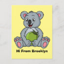 Search for cute koala postcards Australian wildlife