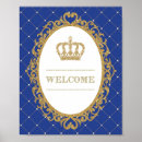 Search for welcome little prince Gold glitter