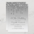 Search for chic 40th birthday invitations Trendy
