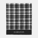 Recherche de blanc noir couvertures plaids Traditionnel
