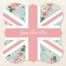 Recherche de roses anglais dessous de verres Floral