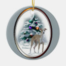 Recherche de lévrier italien ornements Noël