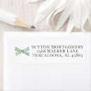 Search for green ribbon return address labels Coquette