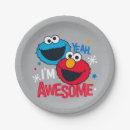 Search for cookie monster paper plates Children