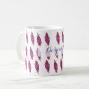 Search for pink feather mugs Nature