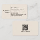Search for golden business cards Minimalist