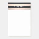 Recherche de rose gold post its Beauté
