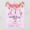 Search for dream catcher birthday invitations Feather