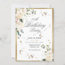 Search for female birthday invitations Forty