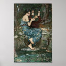 Search for the siren posters John william waterhouse