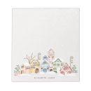 Recherche de village blocsnotes Vintage