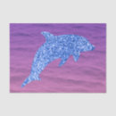 Search for blue dolphin tissue paper Sea