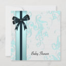 Search for teal blue baby shower invitations Elegant