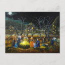 Search for witch cauldron postcards Black