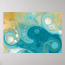 Recherche de peinture sable posters Bleu