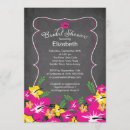 Search for hawaiian luau bridal shower invitations Hibiscus