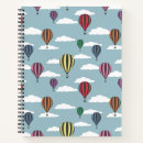 Search for aviation notebooks hot balloons