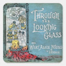 Search for lewis carroll stickers Through the looking glass